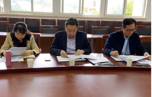 学校党委书记、校长李虎带队赴汽车工程学院调研